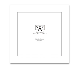 CVA Website Survey Book Image