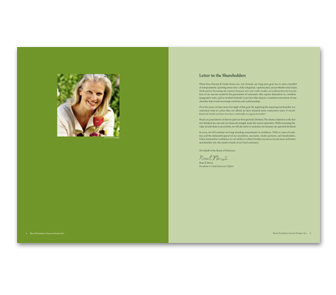 Annual Report Spread Image