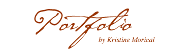 Portfolio by Kristine Morical
